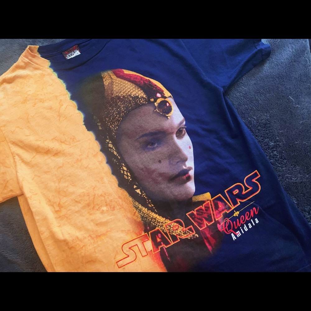 NWT Star Wars Phantom Menace Queen Amidala shirt